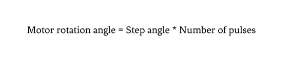 Motor Rotation Angle Calculation