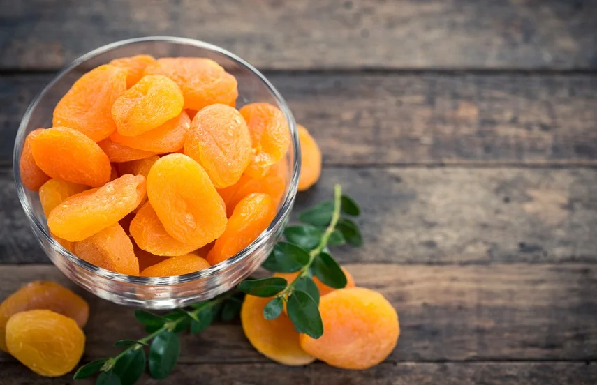 Dried apricots